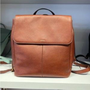Fossil Claire Backpack Brandy
